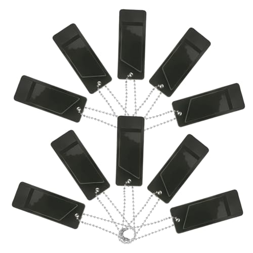 Mikikit Emergency Whistle Set 10pcs Safety Whistles for Boating Hiking Camping Loud Rescue Signaling Outdoor Survival