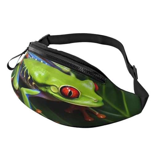 Marsupio da uomo e donna con jack per cuffie e cintura regolabile per ciclismo corsa jogging viaggi attività allaperto allenamento fitness escursionismo Nero Taglia unica