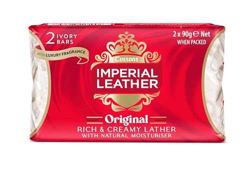 Imperial Leather Bar Soap Original Classic Cleansing Bar Gentle Skin Care Bulk Buy Pack of 9 x 2 bars (total 18 bars)