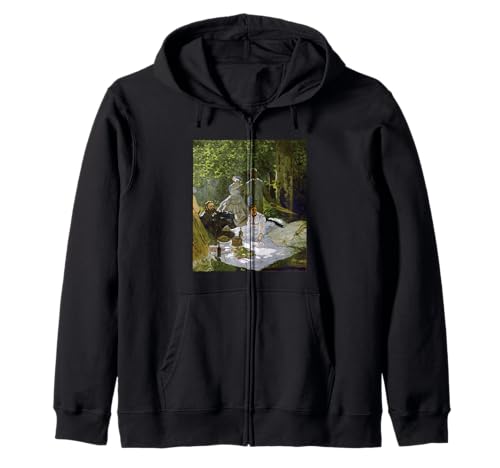 Déjeuner Monet sur la pelouse Sweat à Capuche