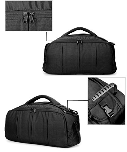 Large Digital SLR DSLR Camera Bag Camera Luggage Case and Camcorder Bag, Video Camera Case Tote Bag (Black)