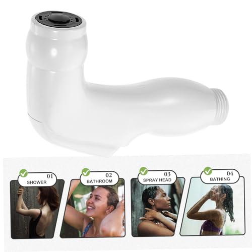 Cabezal de ducha Angoily ABS rectangular de mano miniatura 3