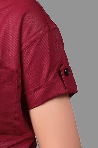 Image of Boy's Regular Fit Cotton Blend Shirts