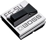 Conmutador de pedal discontinuo BOSS FS-5U — Plata, conmutador de pedal discontinuo