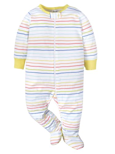 Image of ONESIES Brand Baby Boys Sleepers 4-Pack Footies and Toddler Set