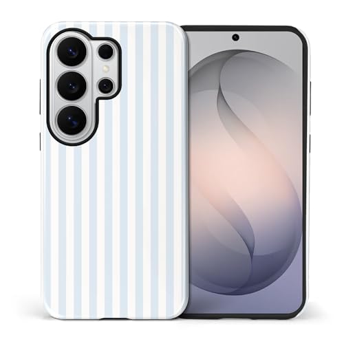 Coque Samsung S26 Ultra à rayures bleues idéale pour vos vacances et sorties