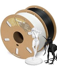 DURAMIC PLA 2 pack (2kg), Black/White.