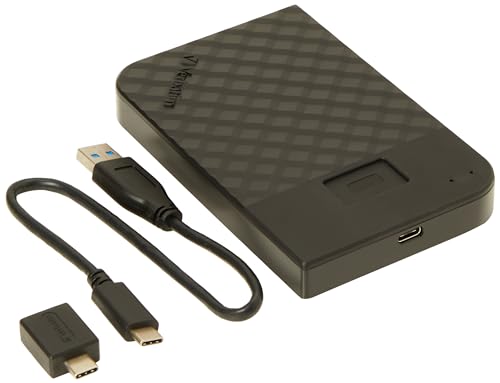 VERBATIM Fingerprint Secure Disque Dur Chiffré Externe Portable USB 3.1 Gen 1 USB C connecteur AES 256 Bits - vue 10