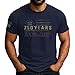 GritSon 250 Anniversary USA Shirt, 250th Independance Shirt, Patriotic Shirts for Men 4 (Navy-L)