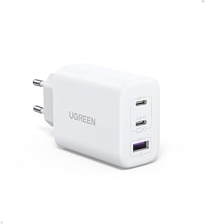 UGREEN USB C Ladegerät 65W, 3-Port kompaktes Netzteil, PPS Schnellladegerät