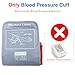 Large Blood Pressure Cuff, Adult Cuff, Compatible with Most Monitors, ARM Blood Pressure Replacement Cuff with 8 Connectors (8.7