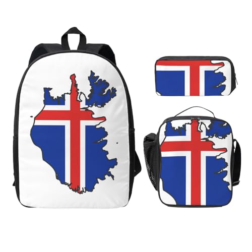 Sac à dos Islande EdWal anti-désordre avec kit déjeuner et trousse