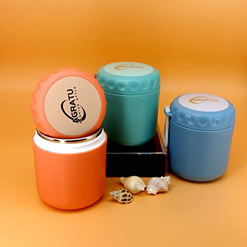 Agratu Thermos For Hot Food Kids Lunch Box With Spoon Food Containers Kids Leak Proof Insulated Lunch Box Container For Kids Insulated Lunch Container For Hot Food (430Ml Pink) #TOP5