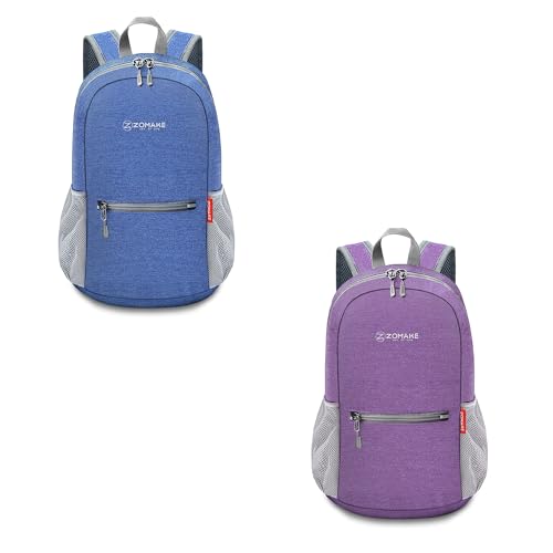 Mochila ligera ZOMAKE plegable 10L para senderismo miniatura 1