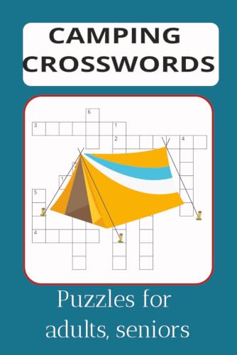 CAMPING & WILDLIFE CROSSWORDS PUZZLE BOOK: Outdoor Adventure Puzzles Featuring Nature, Animals, Hiking, Camping Gear and Wilderness image 2