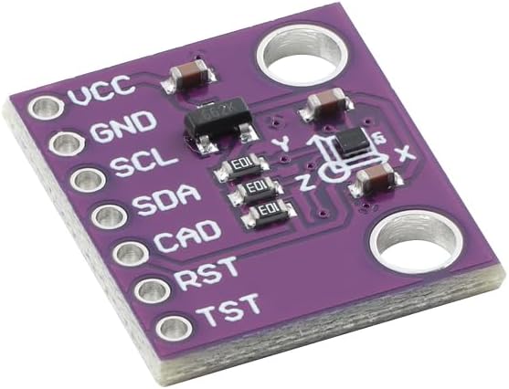 2pcs AK09911C 3-Axis High Sensitivity Geomagnetic Hall Sensor Compass Module — 사진 3