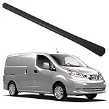 7 Inch Flexible Spiral Rubber Antenna for Nissan NV 200 (2013-2020), Nissan NV200 2013 2014 2015 2016 2017 2018 2019 2020, Car Wash Proof - Internal Copper Coil Antenna Replacement Mast