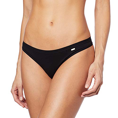 Loba Básica Algodão, Calcinha Feminino, Preta (Black), G
