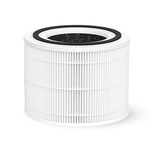 True HEPA Ersatzfilter 14, kompatibel mit Puro Air 240 Luftreiniger, hochwertiger True HP-14 mit Aktivkohlefilter, für Puro Air 240 HEPA Modell 14 Filter, Weiß, 1 Packung
