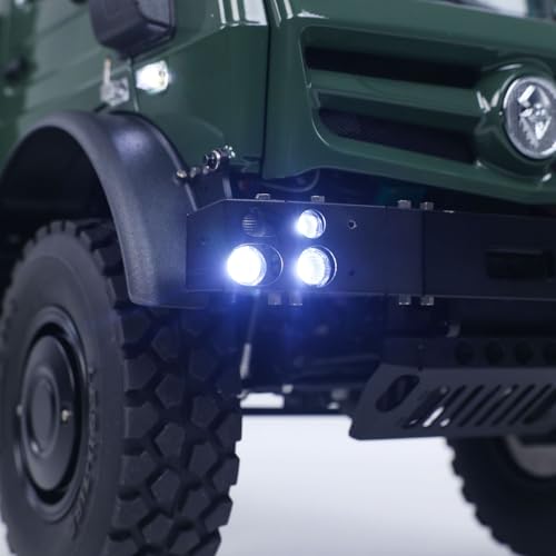 wheelfun LESU U4023 1/14 Metal RC Off Road Car MT44023 Light Truck Crawler ATV Sound System Wheel Reduction Axle Lock Radio Hobby Grade Model for Ages 14+ - Image 5