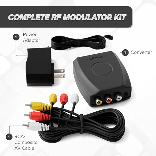 The Cimple Co CMP-RFMOD-RCA Rf Modulator - Rca Composite To Rf Coaxial thumb #2