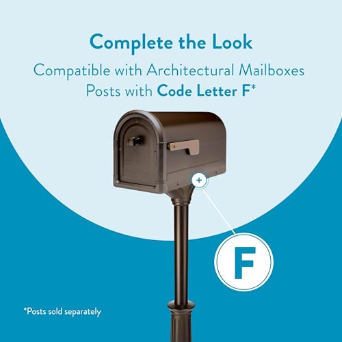 image for Architectural Mailboxes Roxbury™ Heavy Duty Steel Metal Post Mounted