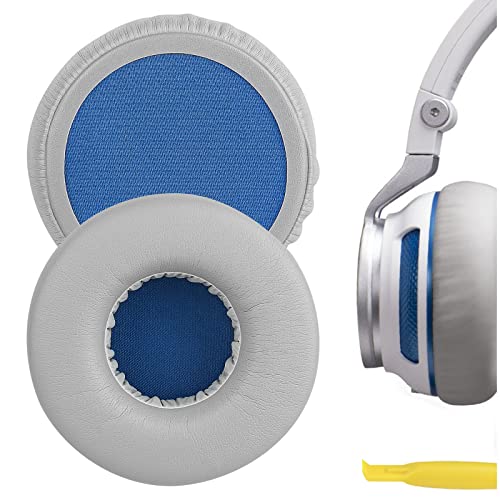 Geekria QuickFit Coussinets de rechange en cuir protéiné pour écouteurs JBL Synchros S400BT - Pièces de réparation (gris) Cover