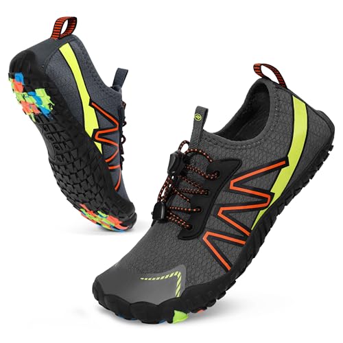 Water Shoes Women Men Adult Quick-Dry Aqua Socks Breathable Hike Barefoot Water Shoes for Swim Beach River Pool Lake Hiking Kayaking Surfing