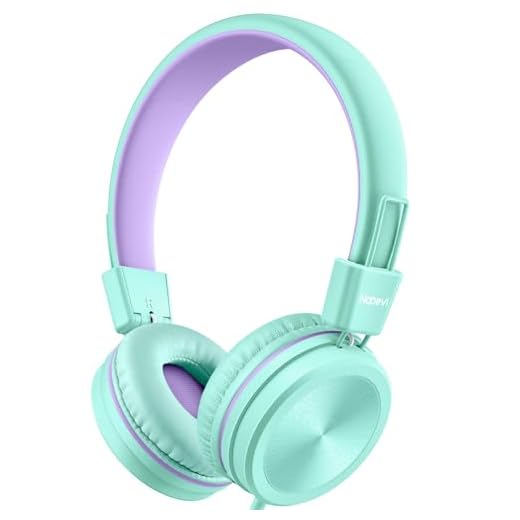Nabevi [2 Pack] Kids Headphones with Mirophone, Kids Headphones for School, 91dB Safe Volume Limited, Splitter, Kids Headphones for School, Toddler Headphones, for On-line Study, Travel, Girls, Boys