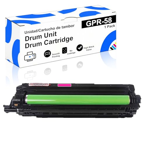 YUNNRT GPR-58 GPR58 2186C003AA Imaging Drum Unit Compatible for Canon ImageRUNNER Advance DX C256iF II C256iF III C356iF II C356iF III DX C257iF DX C259iF DX C357iF DX C359iF Printers Magenta