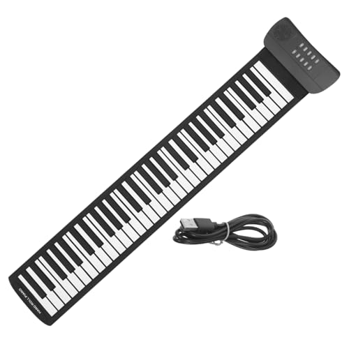 Vaguelly 61 Rouleau De Piano Clavier Numérique Piano Électrique Synthétiseur Piano Pour Enfants Midi Piano Électronique Roulé à La Main Piano Pour Débutant Gel De Silice Black - Les Beatles, Paul McCartney, John Lennon, RIngo Starr, George Harrison Vaguelly 61 Rouleau De Piano Clavier Numérique Piano Électrique Synthétiseur Piano Pour Enfants Midi Piano Électronique Roulé à La Main Piano Pour Débutant Gel De Silice Black