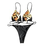 Chouker Dessus Tankini Noeud De Cravate Underwire Push Up Bikini Top Bikini Body Detox Danette Mai 3 Jour Livre Magasin De Natation Tricot Bikini Bas De Bikini Découpés XX Bikini (White, M)