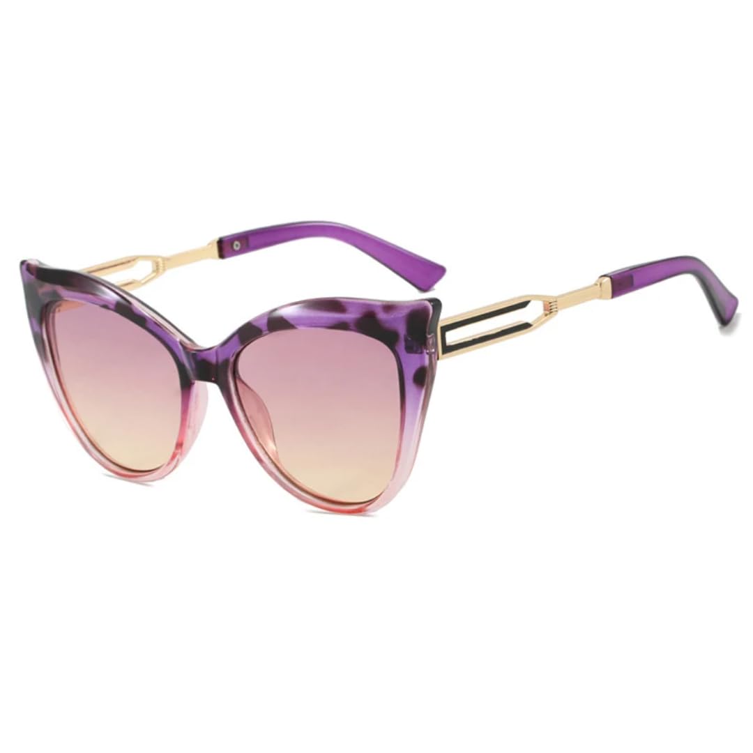 Lunettes de soleil œil de chat dégradées tendance été