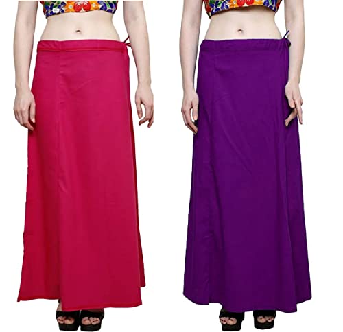 Image of Plus Size Cotton Petticoat for Women Combo (Size S to 6XL)