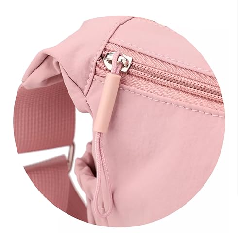 Image of WildHorn Nylon Sling Bag for Women | Lightweight Crossbody Shoulder Bag with Zipper Closure & Adjustable Strap | Casual Travel Handbag for Daily Use | Ethically Crafted