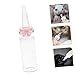 LIOOBO Small Pet Feeder Milk Bottle for Hamster Puppy Kitten Silicone Nipple Portable Nursing Bottle