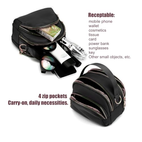 Bolso Pequeño Bandolera para Mujer con Correa Ajustable miniatura 4