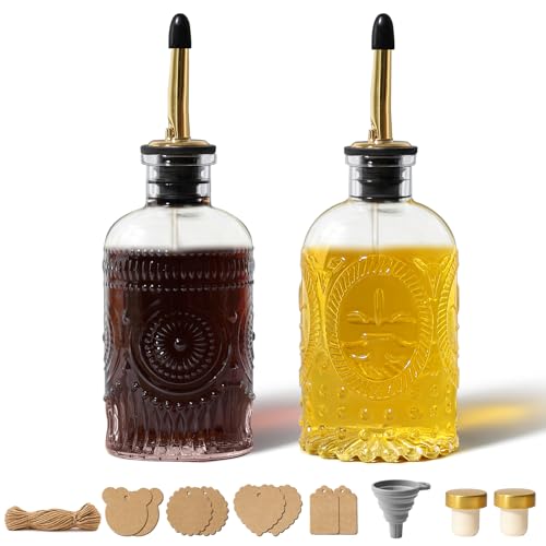 RACOBOT Embossed Glass Dispenser Set