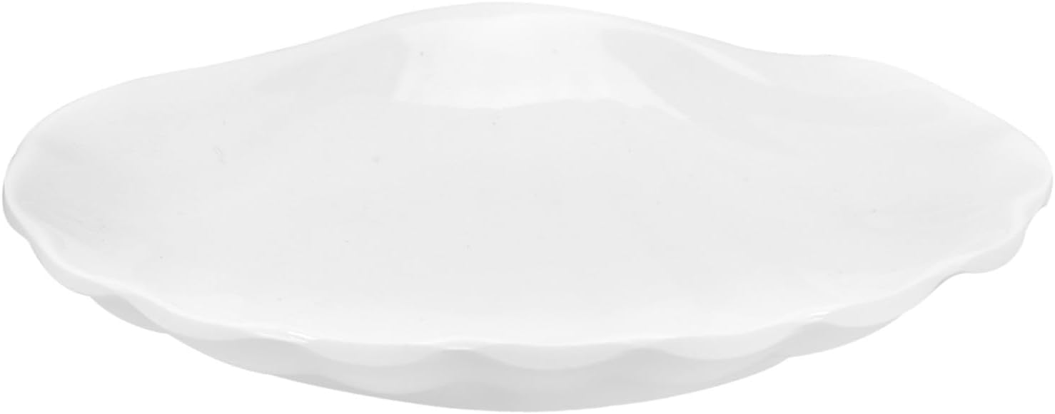 White Melamine Serving Dish 90ml for Appetizers and Fruit