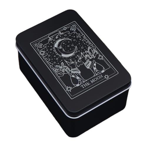 Metal Tarot Box - Contenedor De Cartas, Mystic Storage | Caso De