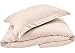 Mezzati Luxury Duvet Cover Set - Best, Softest, Coziest Set on Amazon! - SALE 1800 Prestige Collection Brushed Microfiber - BONUS eBook!! (Beige, King)
