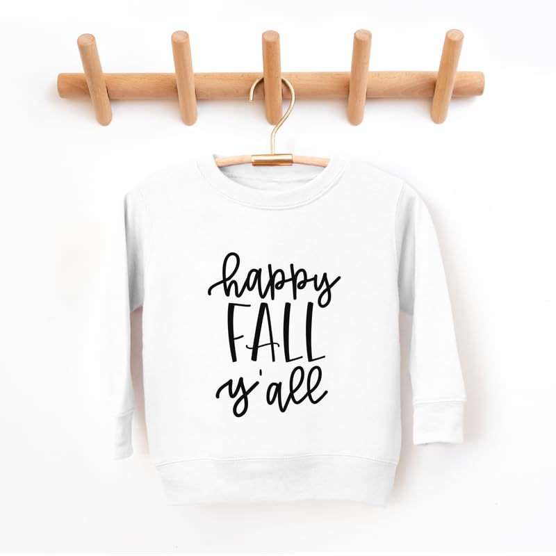Bump and Beyond Designs Toddler Boys and Girls Halloween Sweatshirt Happy Fall Y'all3
