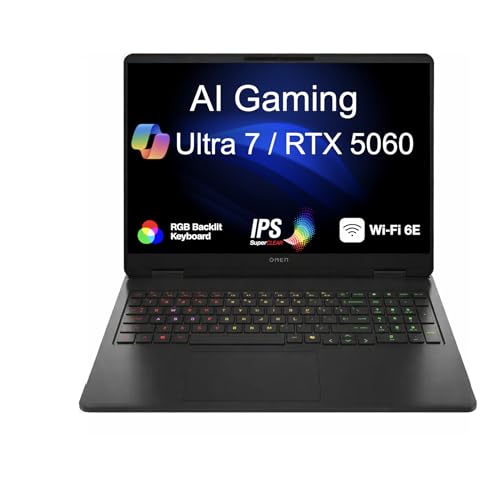 Image of HP OMEN AI Gaming Laptop 16.0 inch 144Hz IPS WUXGA Display 253532-M2PCIEE1