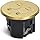 Lew Electric PBR1-FPDB Round Floor Box Kit (Flip Lid, Dark Bronze)