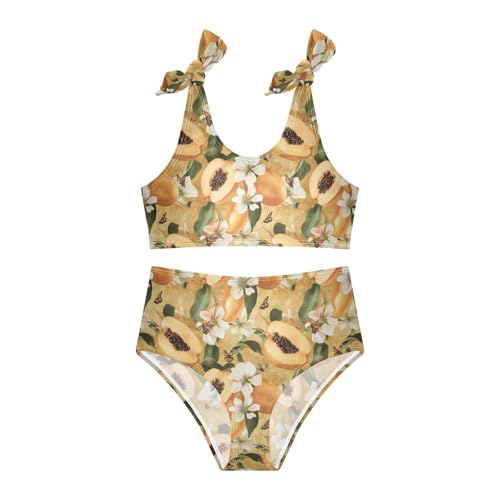 KLL Girl Toddler Swimsuit Cute Beach Sport Bathing Suit with Adjustable Strap3