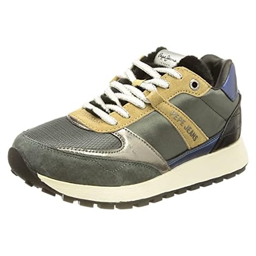 Pepe Jeans Dean Petty, Zapatillas Mujer, 927argent, 38 EU