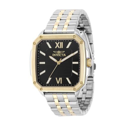 Invicta Cuadro montre quartz homme doree pour eviter les pannes de style