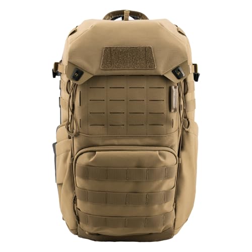 [PGYTECH] OneMo Tactical Backpack �J�����o�b�O ��e�ʃo�b�N�p�b�N �����b�N �N�C�b�N�A�N�Z�X �p�b�h���胏�C�h�V�����_�[ �t���b�g�J�� �d�؂蒲���\ (�R���[�e�u���E��, 35L)