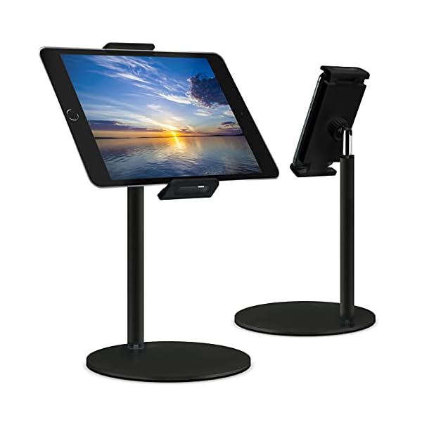NessKa Tablet Ständer Bett Handyhalterung Nachttisch Dockingstation Tischhalterung Winkel verstellbar Halterung geeignet… – Bild 8