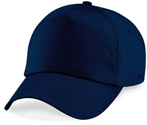 Shirtinstyle Basecap Cap 5 Panel Cap Verschluss Klettverschluss Größe Unisex, Farbe blau